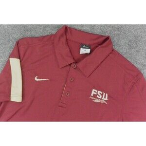 Florida State Seminoles Shirt‎ Mens Med Nike Dri-Fit Polo